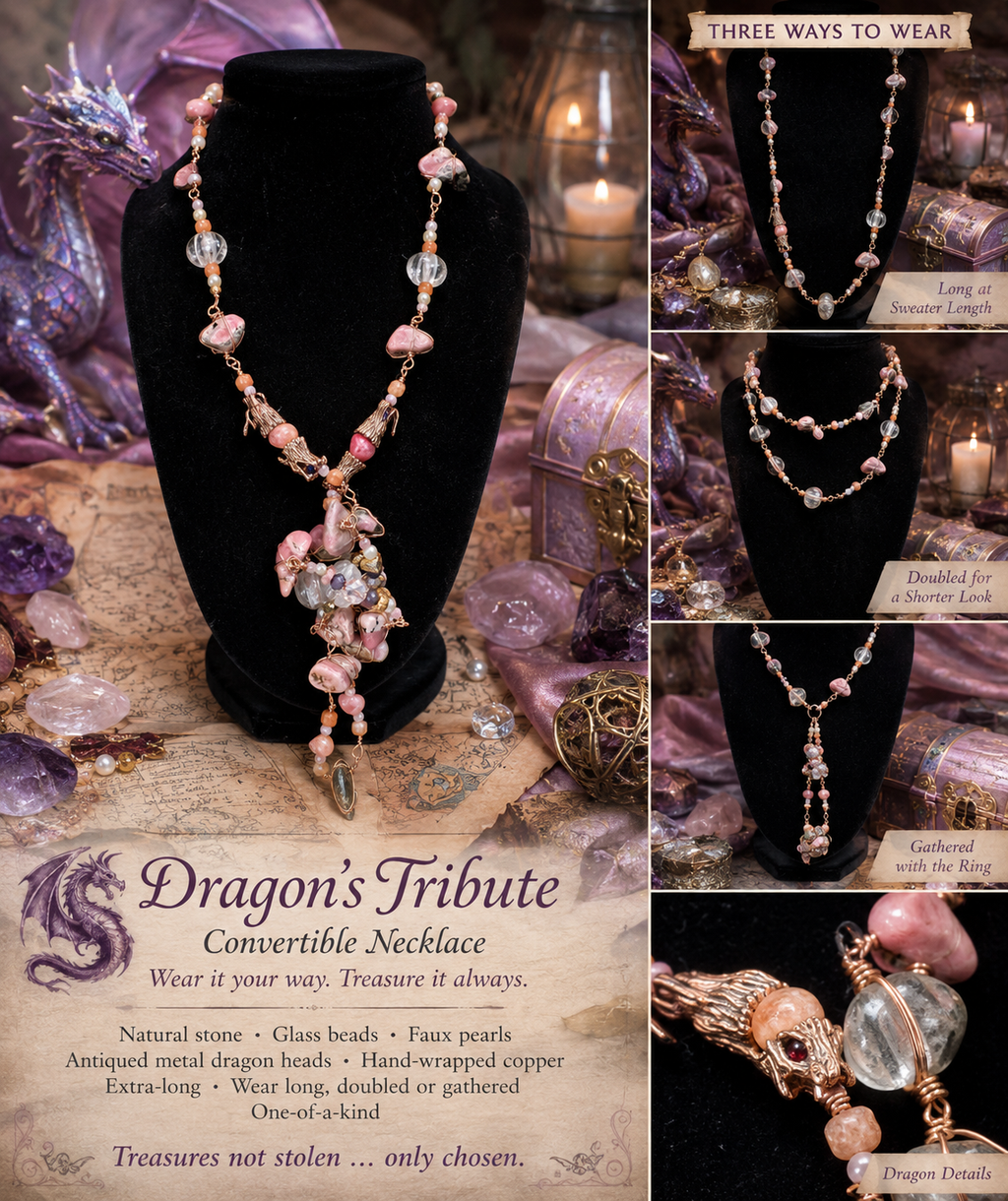 Dragon’s Tribute Convertible Necklace