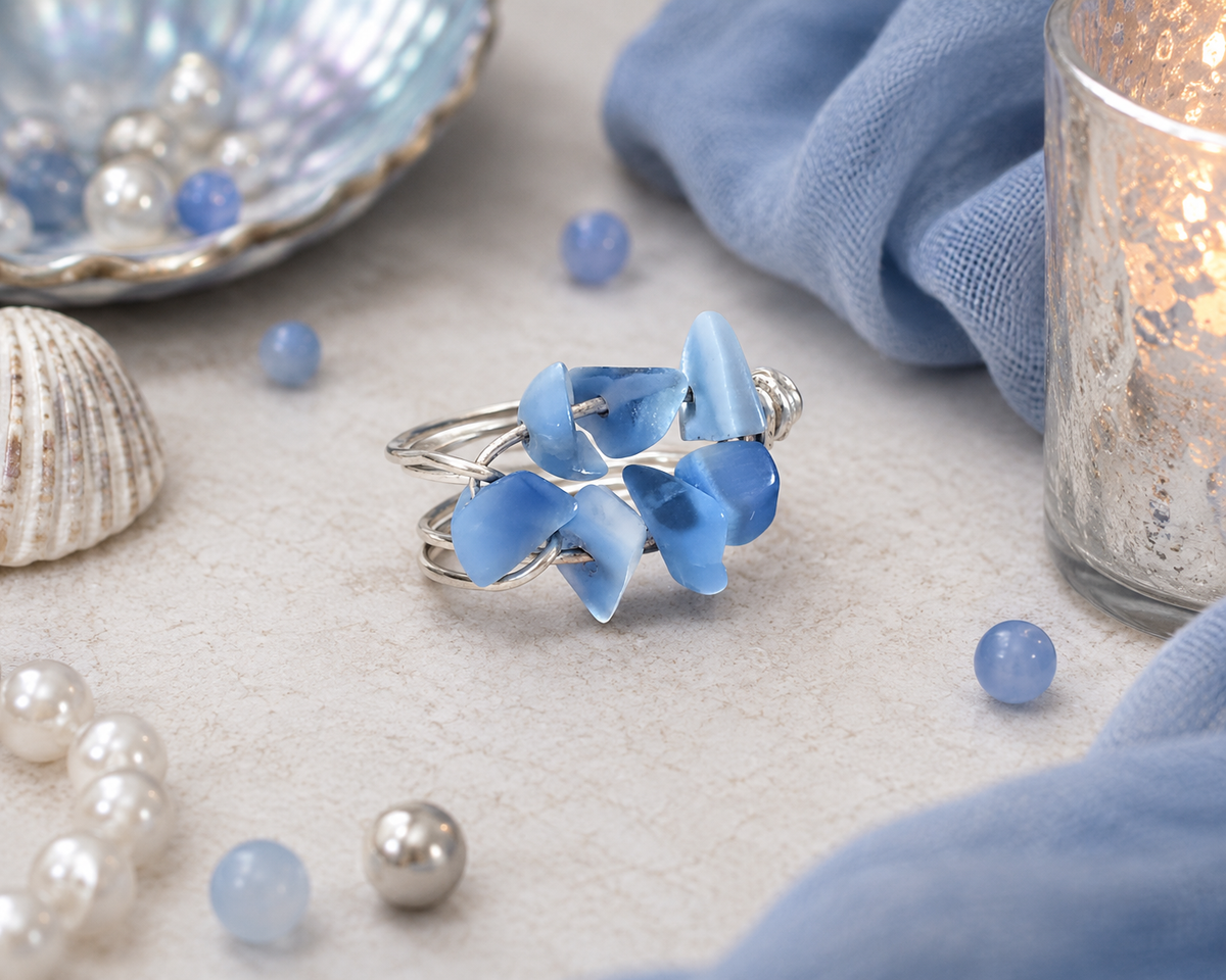 🌊 Tidal Treasure Ring