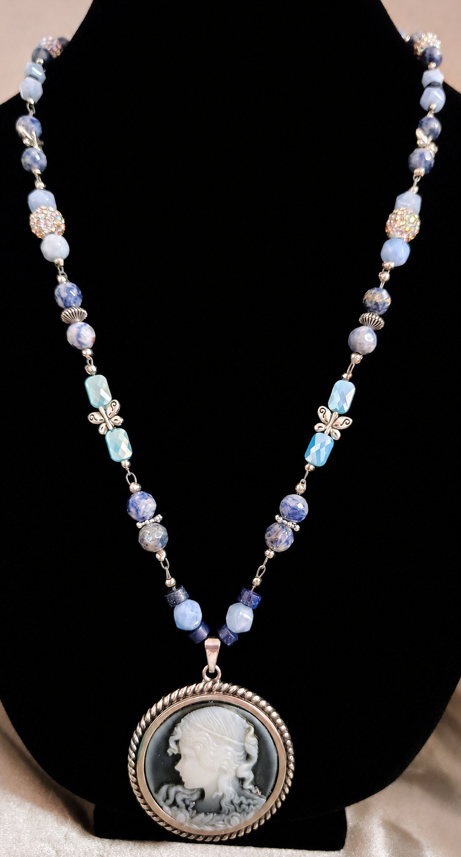 Blue Belle Treasure Necklace