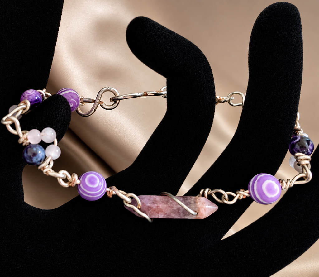 Amethyst Relic Bracelet