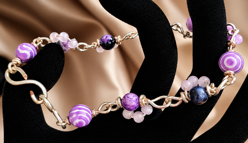 Amethyst Relic Bracelet