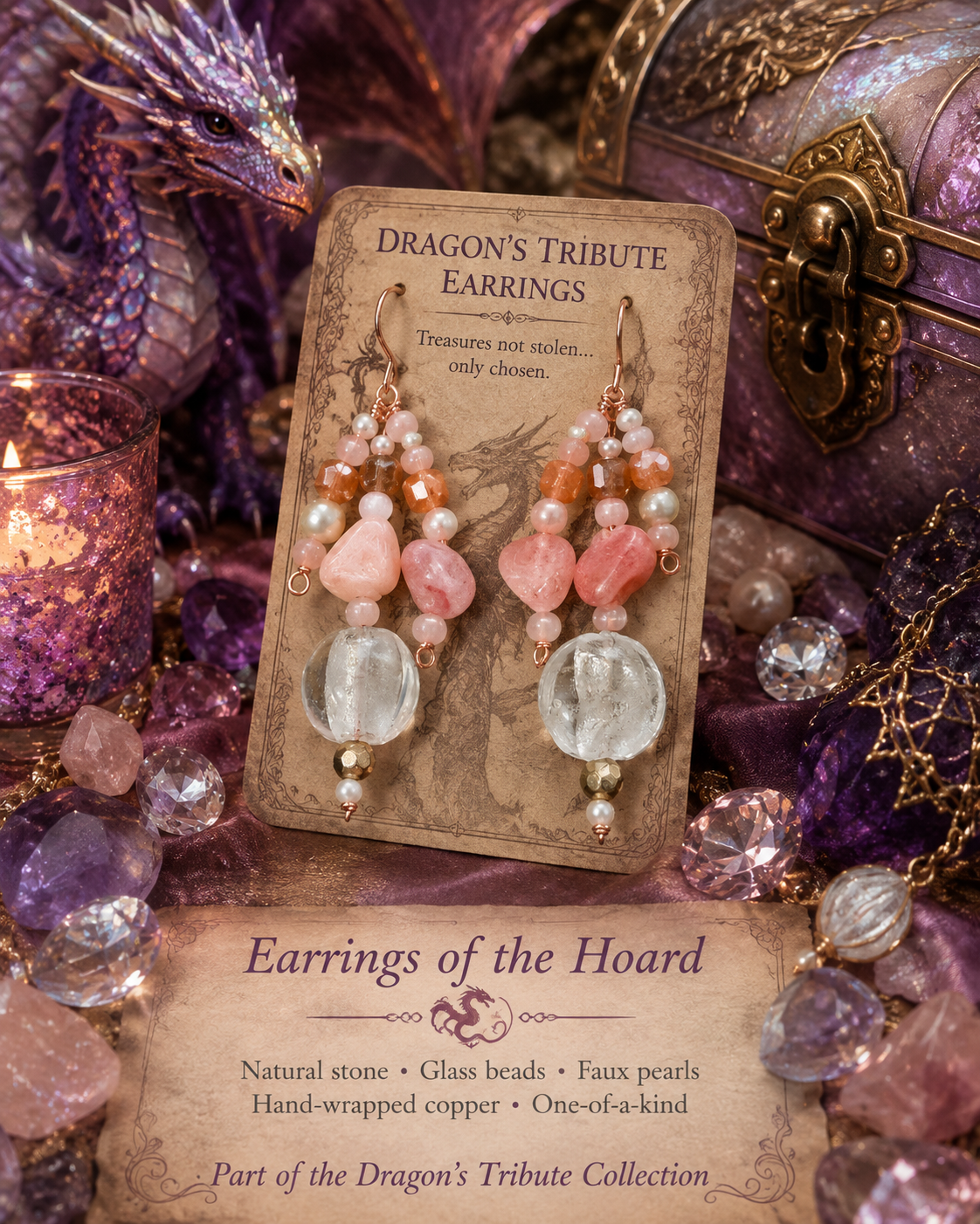 Dragon’s Tribute Earrings