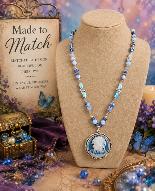 Blue Belle Treasure Necklace