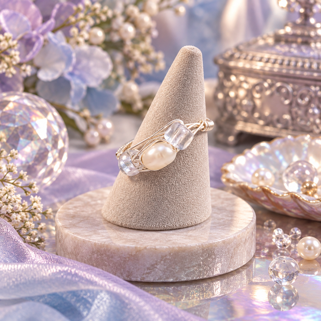 Moonlit Treasure Ring