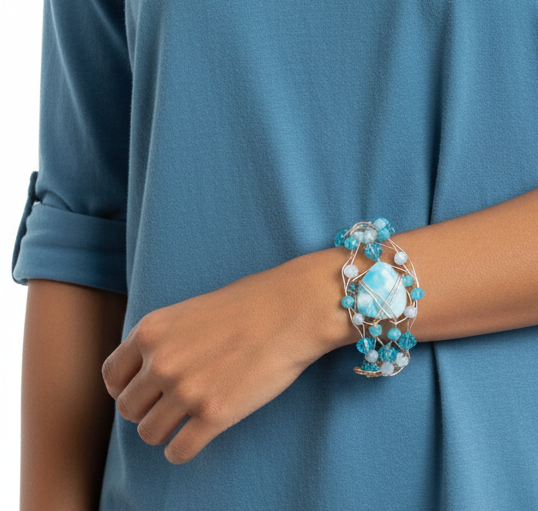 Ocean Song Cuff Bracelet