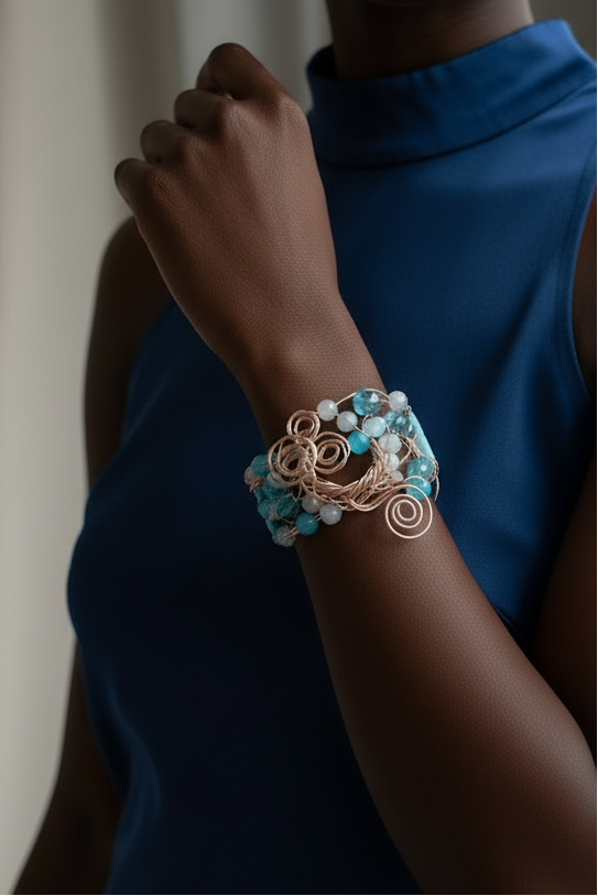 Ocean Song Cuff Bracelet
