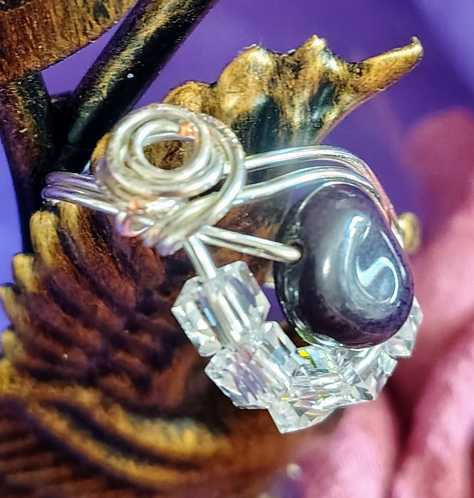 Amethyst Rose Ring