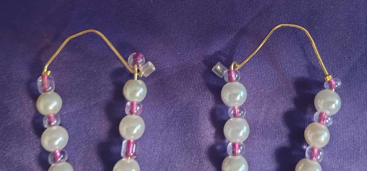 Pink Champagne Earrings