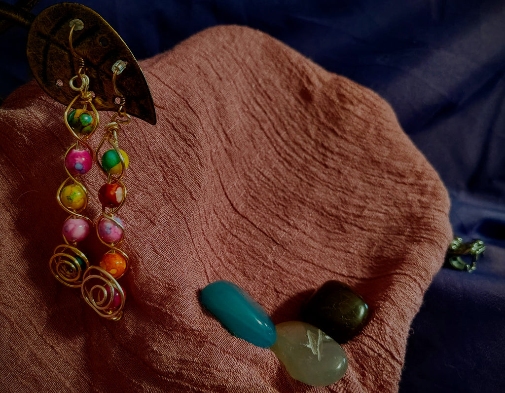 Carnival Whorls Earrings