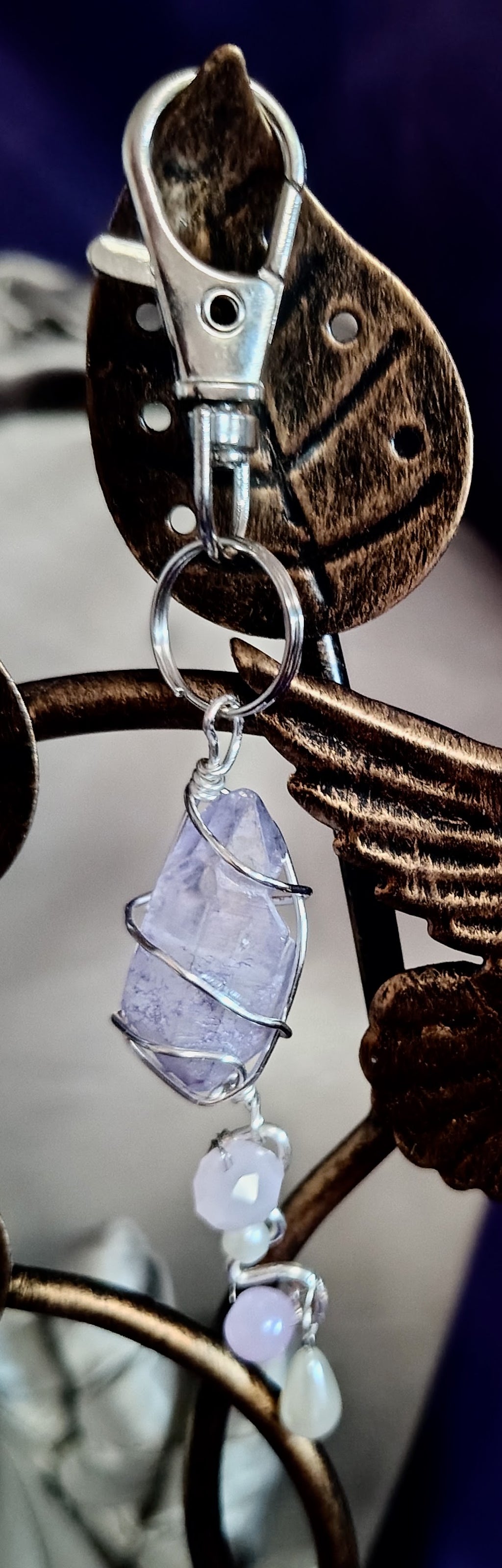 Lavender Wish Bag Charm