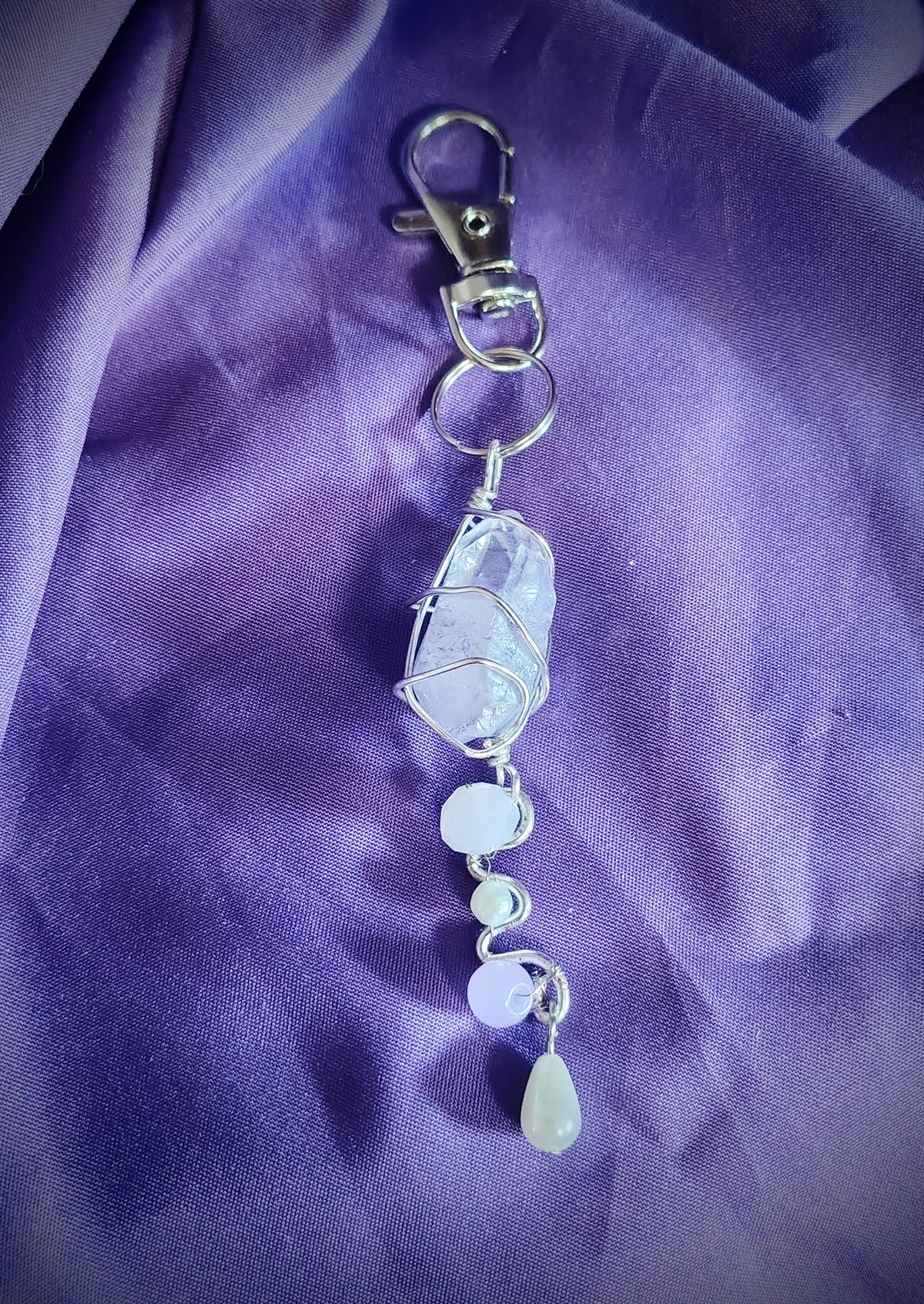 Lavender Wish Bag Charm