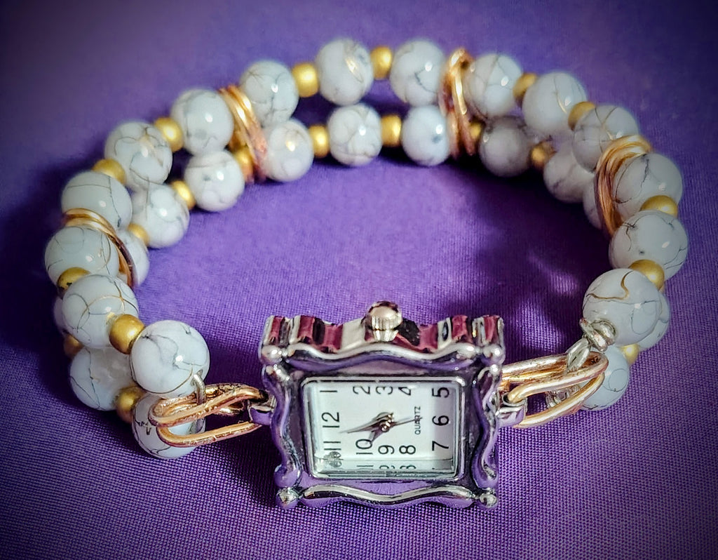 Gilded Whispers - Interchangeable Watch Band & Cuff