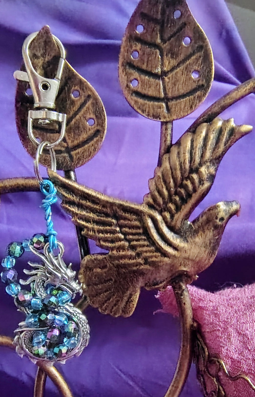 Dragon's Stolen Stars - Dragon Bag Charm