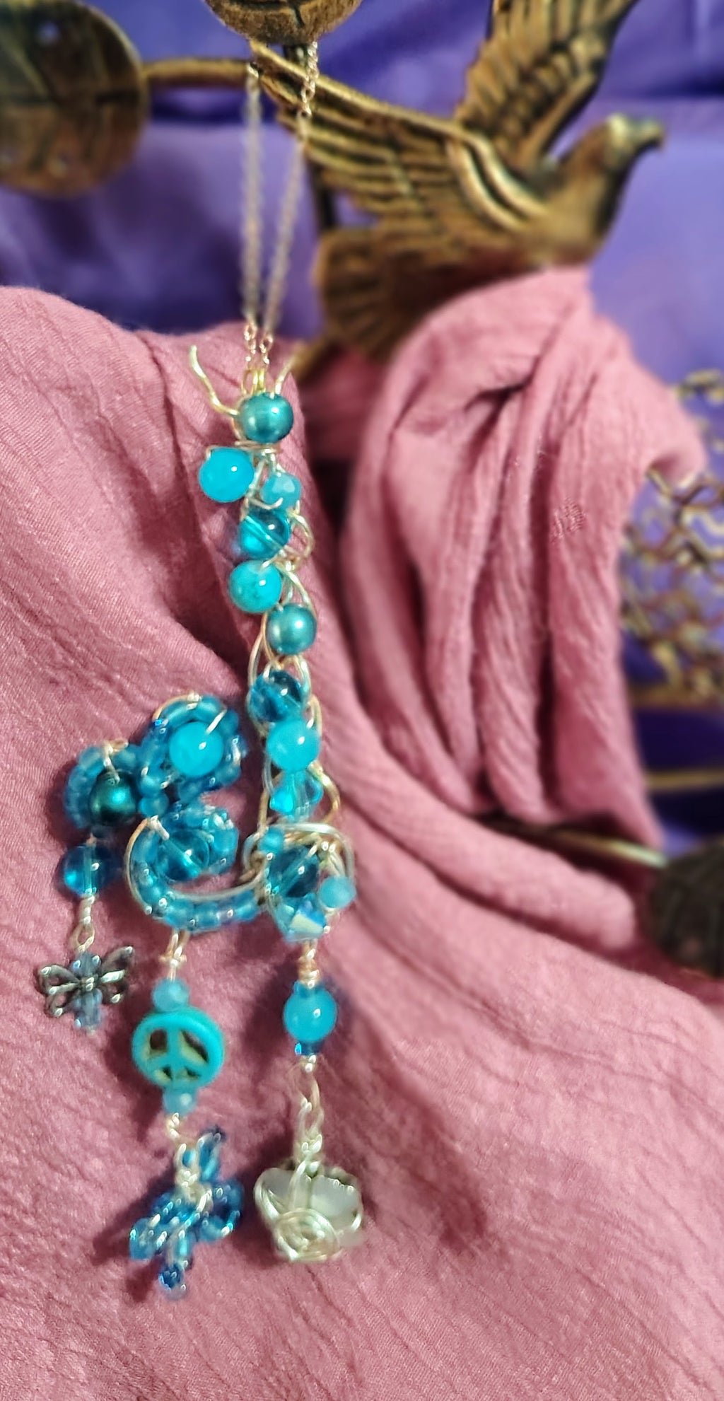 Where the Wind Takes You - Beaded Suncatcher
