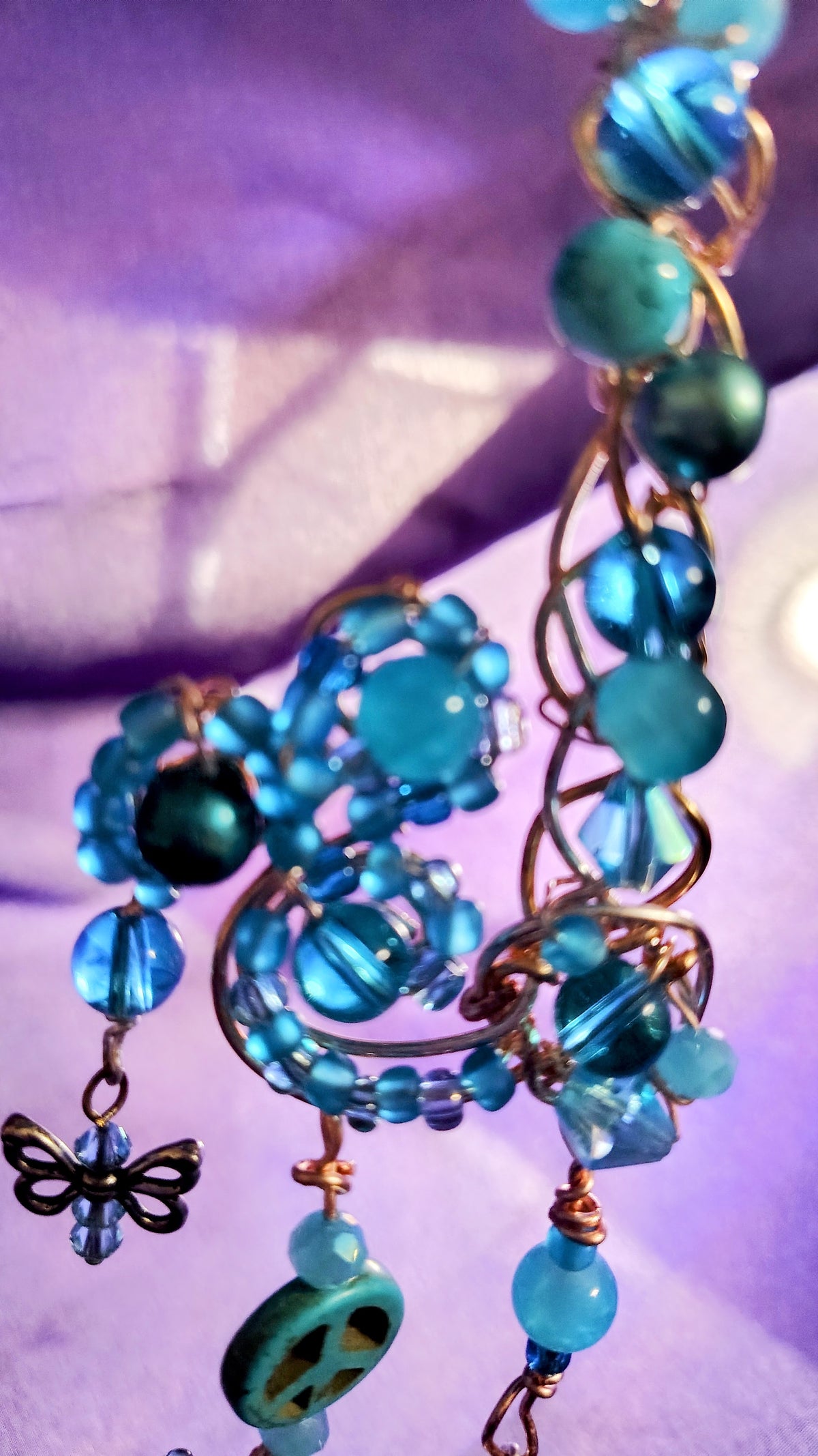 Where the Wind Takes You - Beaded Suncatcher