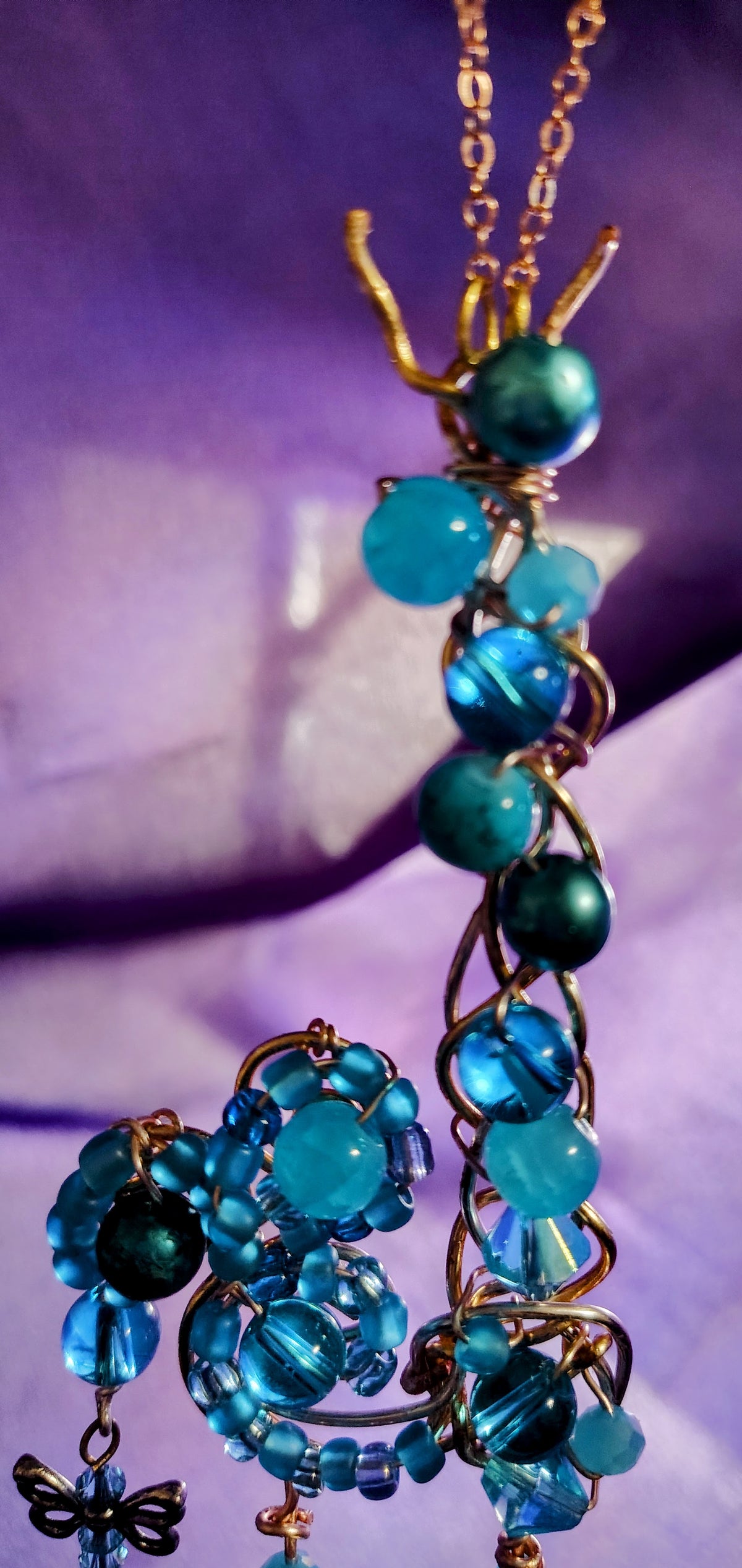 Where the Wind Takes You - Beaded Suncatcher