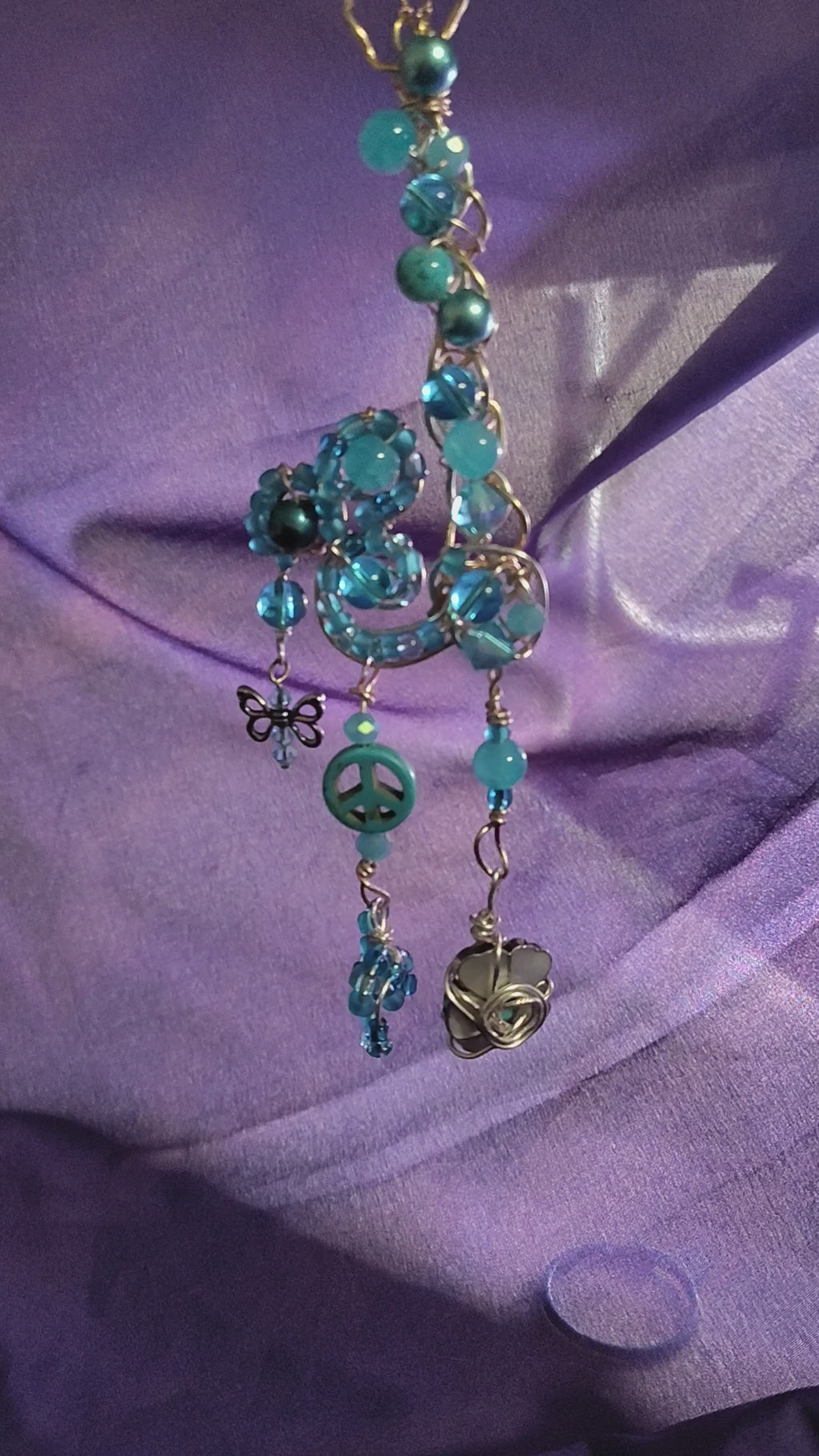 Where the Wind Takes You - Beaded Suncatcher
