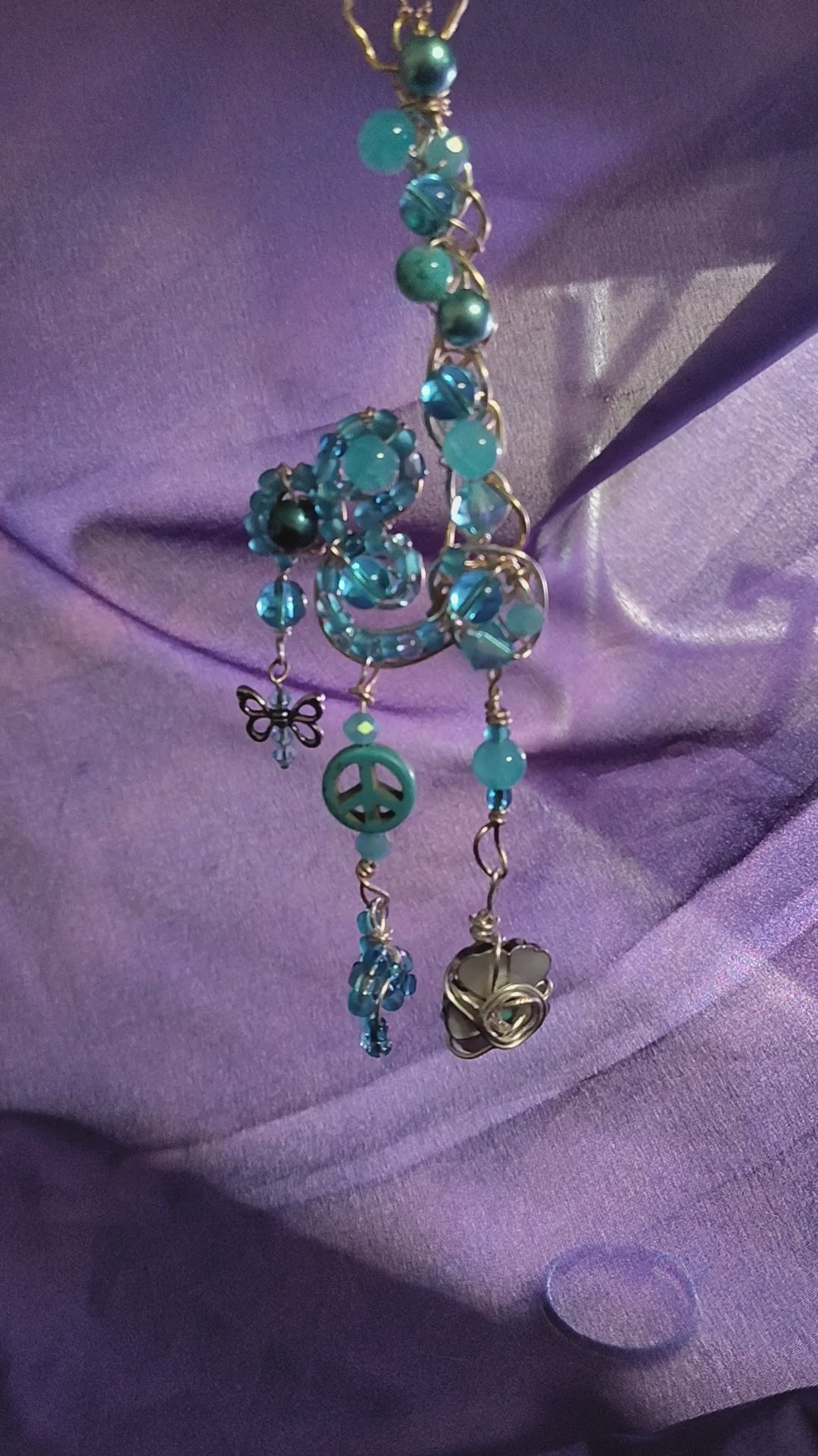 Where the Wind Takes You - Beaded Suncatcher